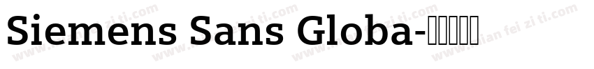 Siemens Sans Globa字体转换